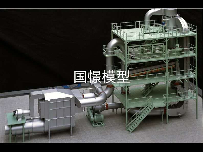 酒泉工业模型