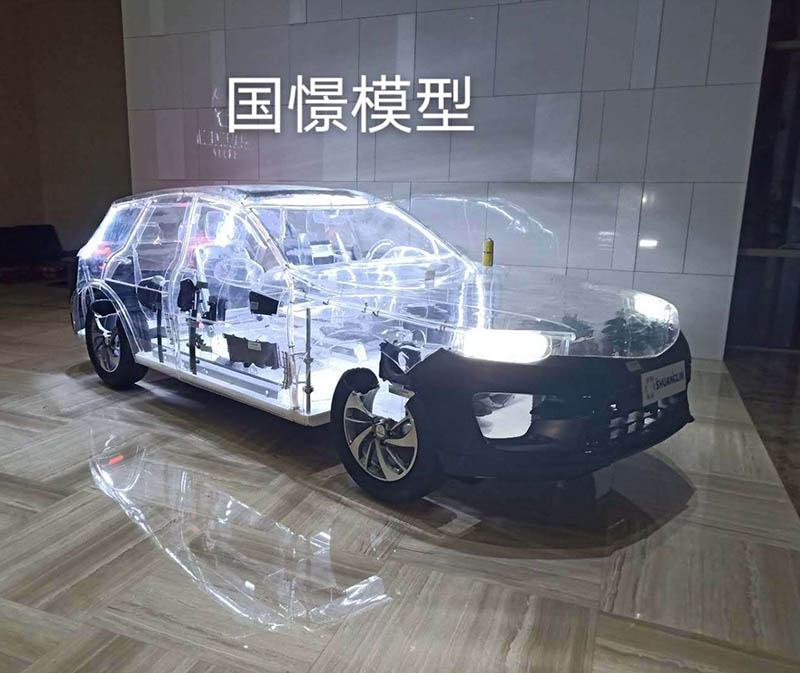 酒泉透明车模型