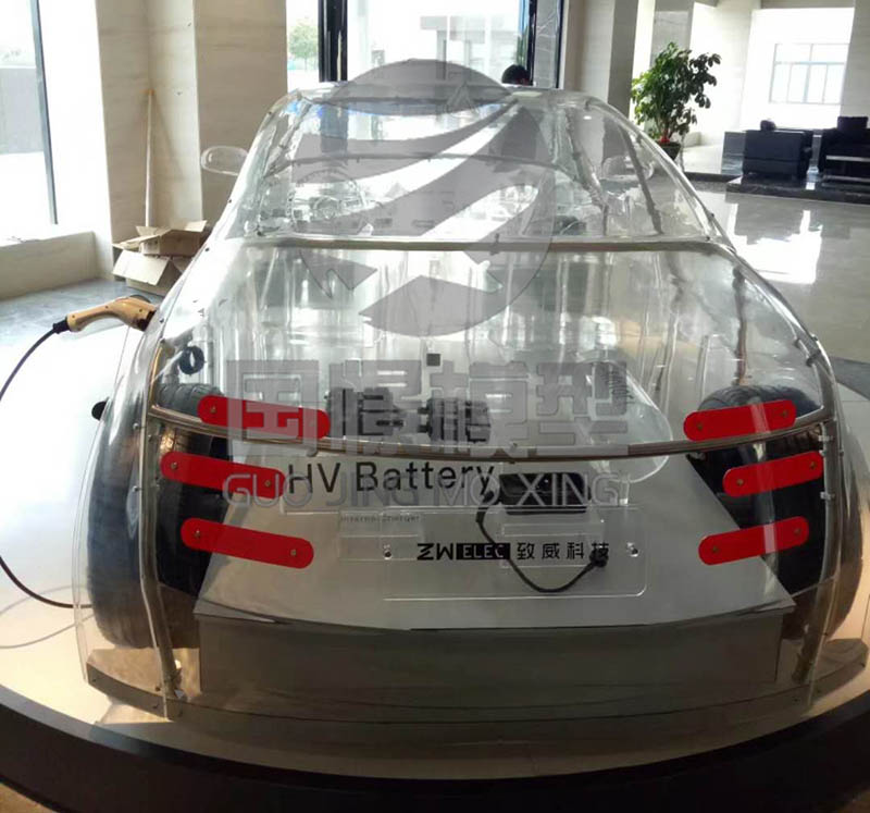 酒泉透明车模型